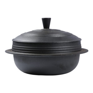 OKV Traditional Korean Cast Iron Stew Pot – Naturally Seasoned, Ready to Cook